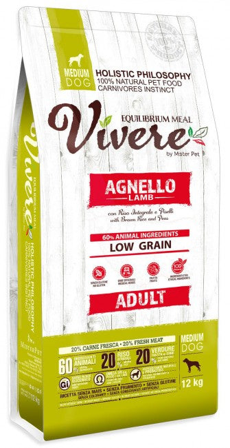 Vivere Dog Medium Adult Lamb 3kg Karma Monobiałkowa z Jagnięciną - Image 1