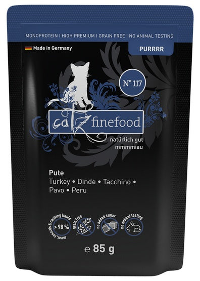 Catz Finefood Purrrr N.117 Indyk saszetka 85g - Image 1