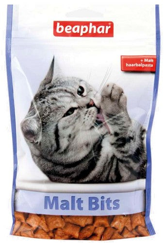 Beaphar Malt Bits – z pastą przeciw pilobezoarom 150g
