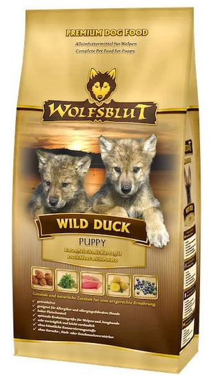 Wolfsblut Dog Wild Duck Puppy - kaczka i bataty 12,5kg - Image 3