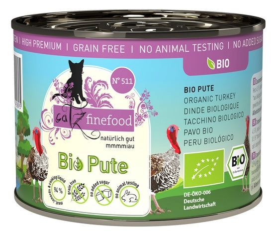 Catz Finefood Bio N.511 Indyk puszka 200g - Image 1