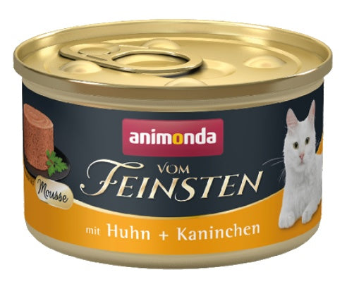 Animonda vom Feinsten Cat Adult mus kurczak i królik - aksamitna konsystencja - Image 1