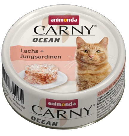 Animonda Carny Ocean łosoś i sardynki 80g - Image 1