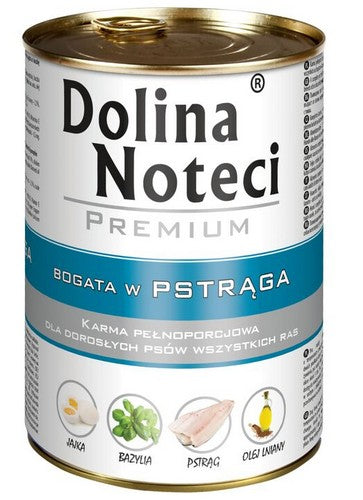 Dolina Noteci Premium Pies Pstrąg puszka 400g - Image 2