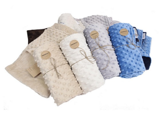 MIMIKO Pets kocyk Minky-Dot 100x75 cm - dwustronna miękkość na chłodniejsze dni - Image 2