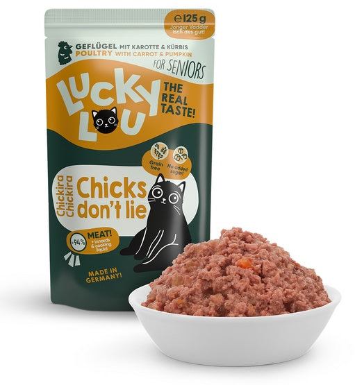 Lucky Lou Lifestage Senior Drób saszetka 125g - Image 1