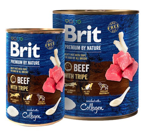 Brit Premium By Nature Beef & Tripe puszka 400g - Image 2