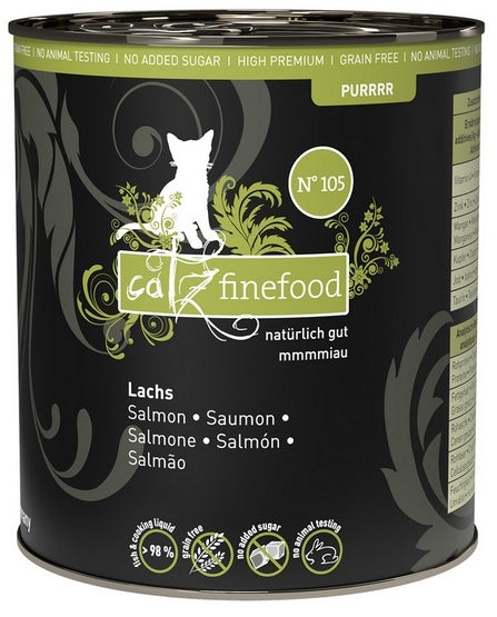 Catz Finefood Purrrr N.105 Łosoś puszka 750g - Image 1