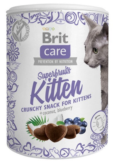 Brit Care Cat Snack Superfruits Kitten 100g - Image 1