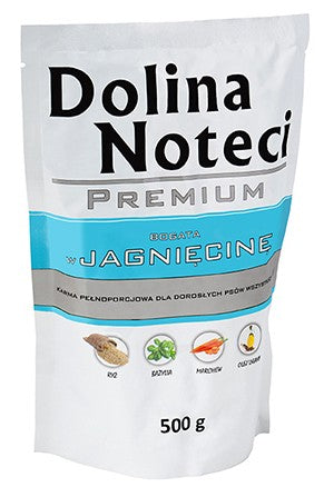 Dolina Noteci Premium Pies Jagnięcina saszetka 500g - Image 1