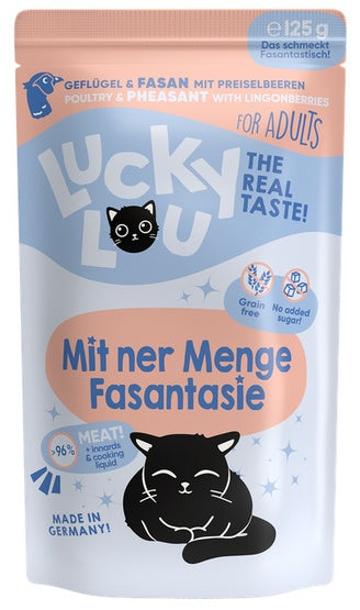 Lucky Lou Lifestage Adult Drób i bażant saszetka 125g - Image 2