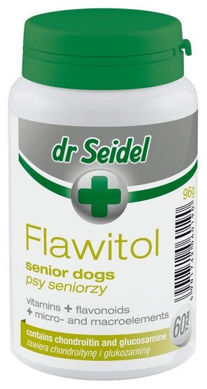 Dr Seidel Flawitol dla psów seniorów 60 tabl. - Image 1