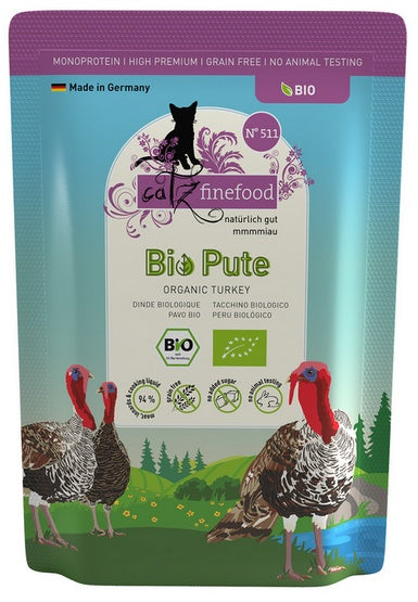 Catz Finefood Bio N.511 Indyk saszetka 85g - Image 1
