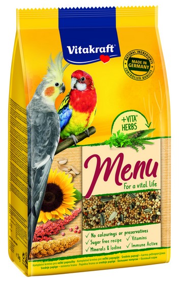 Vitakraft Menu Vital Papuga średnia 1kg [2110621] - Image 1