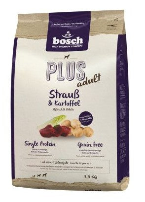 Bosch Plus Adult Struś & Ziemniak 1kg - Image 1