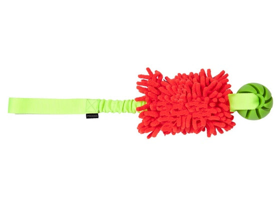 Dingo zabawka dla psa - mop bungee z piłką pływającą różowy - Image 1