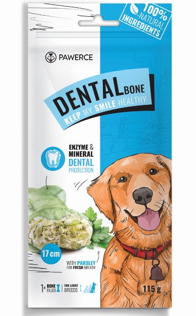 Pawerce Dental Bone Large Breeds 1szt/op 115g/17cm - Image 1