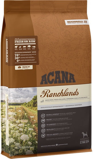 Acana Highest Protein Ranchlands Dog 11,4kg - Image 2