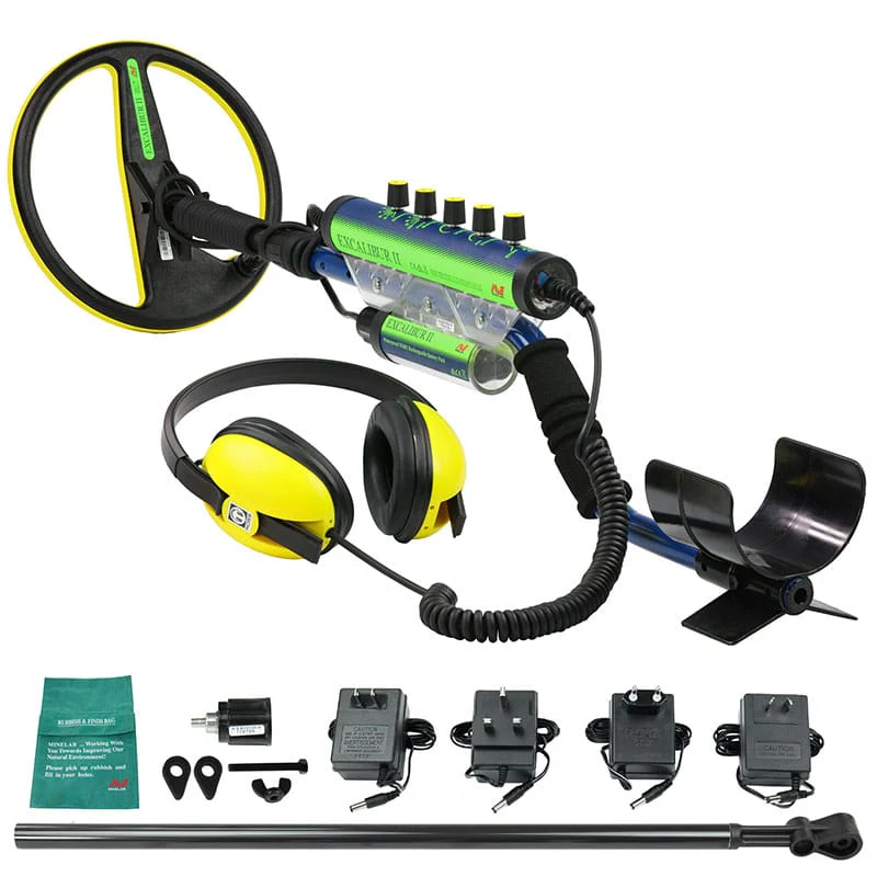 Minelab Excalibur II 1000 BBS Multi-Frequency Metal Detector for Beach and Dive - Image 2