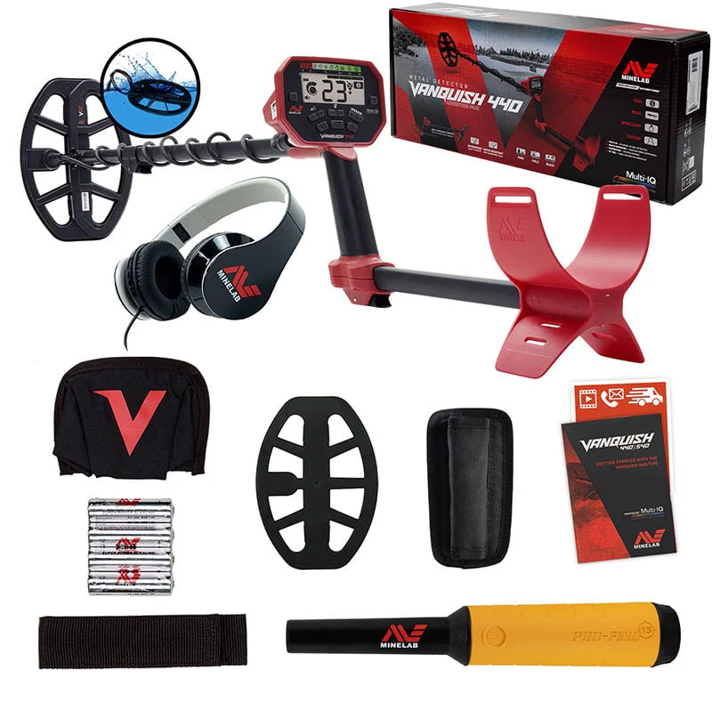 Minelab VANQUISH 440 Detector with 10 x 7 Coil and Pro-Find 15 Pinpointer - Image 3