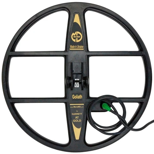 Mars Goliath 15” DD Waterproof Search Coil for Garrett AT Gold Metal Detector - Image 1
