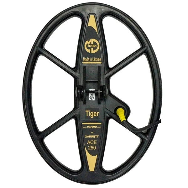 Mars Tiger 13" x 10” DD Waterproof Search Coil for Garrett ACE 250 Detector - Image 1