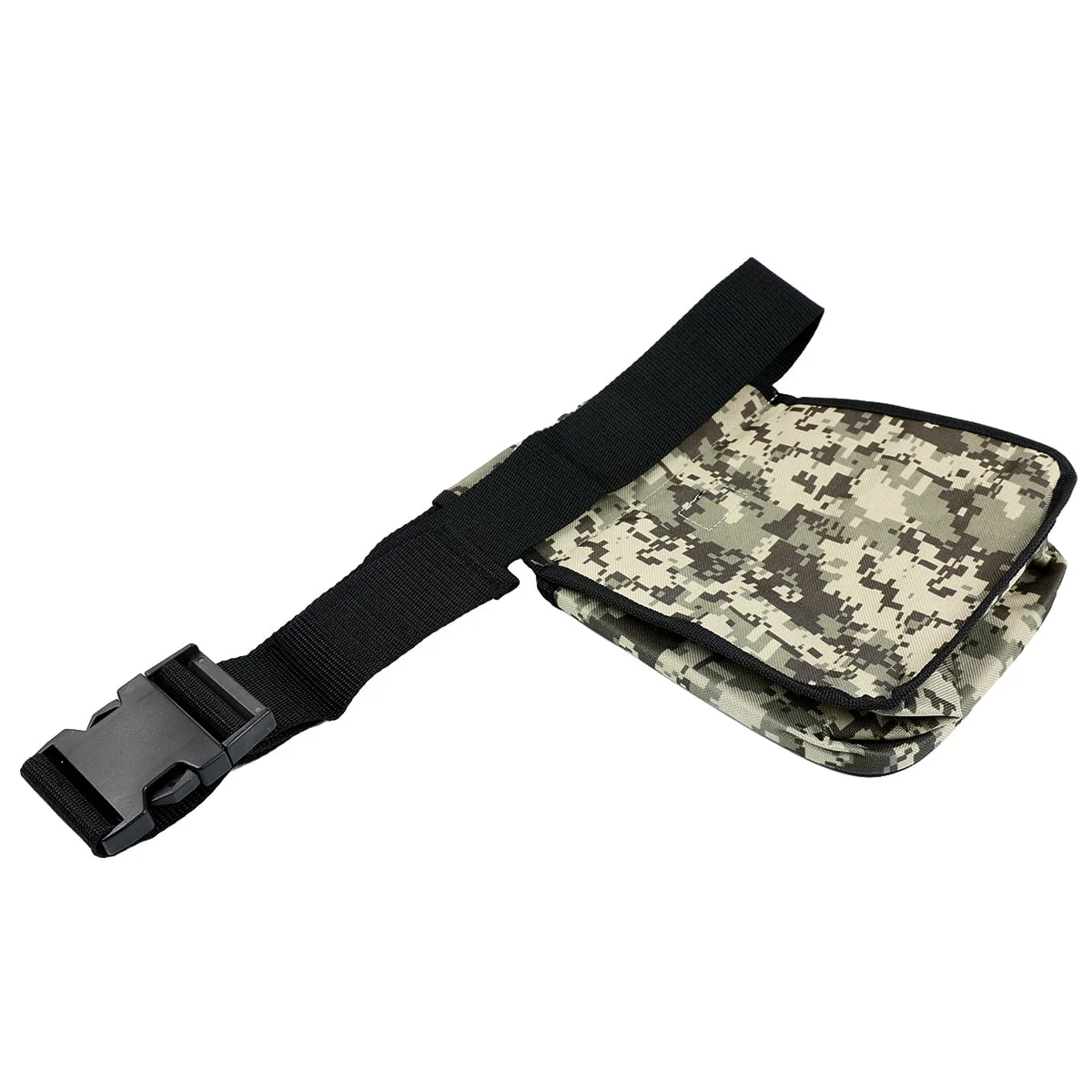 Teknetics Metal Detector Camo Finds Pouch w/ Two Large Pockets and Belt Included - Image 3