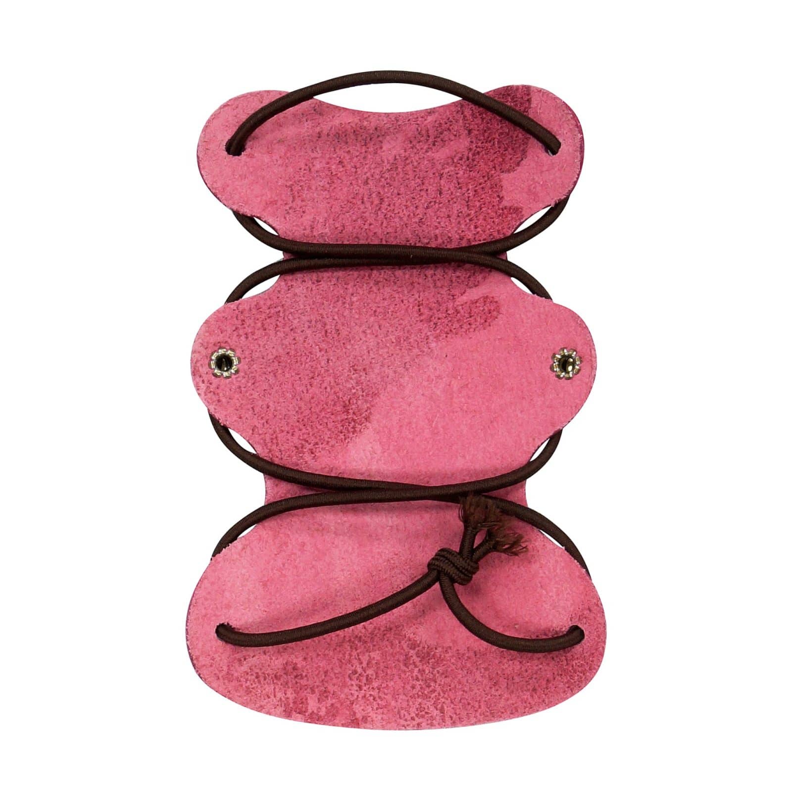 Serious Archery Kids and Youth Size Arrow Bow Hunting Armguard in Pink Leather - Image 2