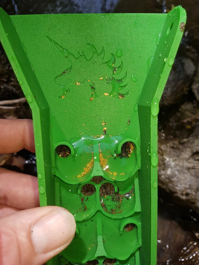 Mini Pocket Sluice Box with Dream Mat | Gold Prospecting Equipment - Image 2