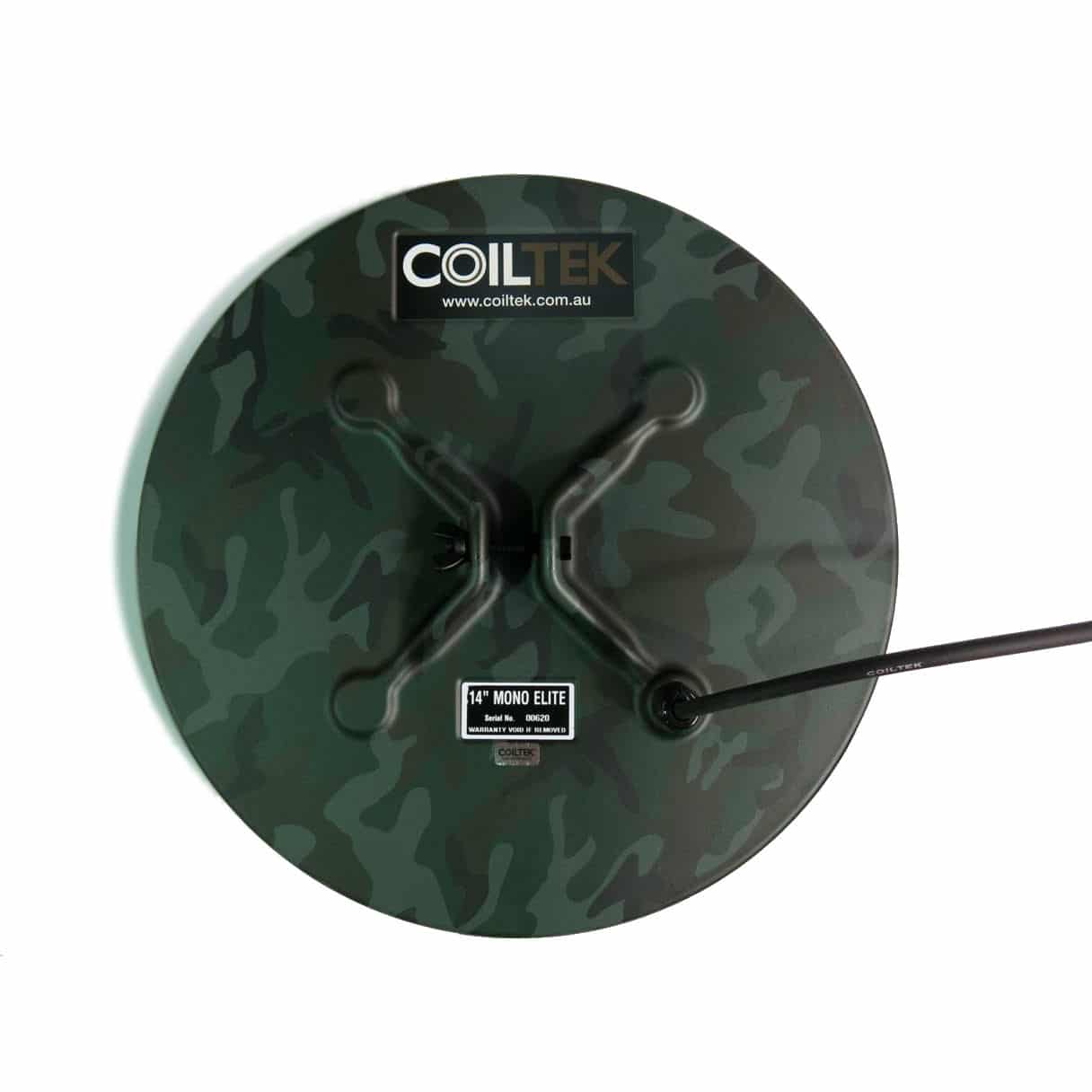 Coiltek 14″ Mono Elite Camo Search Coil – Minelab SD/GP/GPX