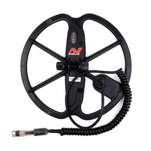 Minelab 11" DD Search Coil for CTX 3030 Metal Detector with Coil Cover - Image 1