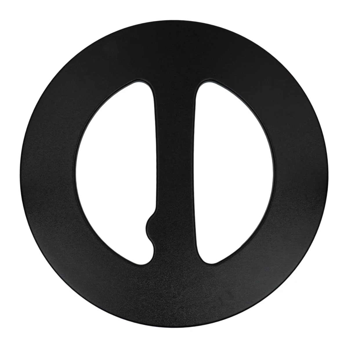 Coiltek 18" Round Coil Cover Hard Plastic Skidplate Black Scuff - Image 1