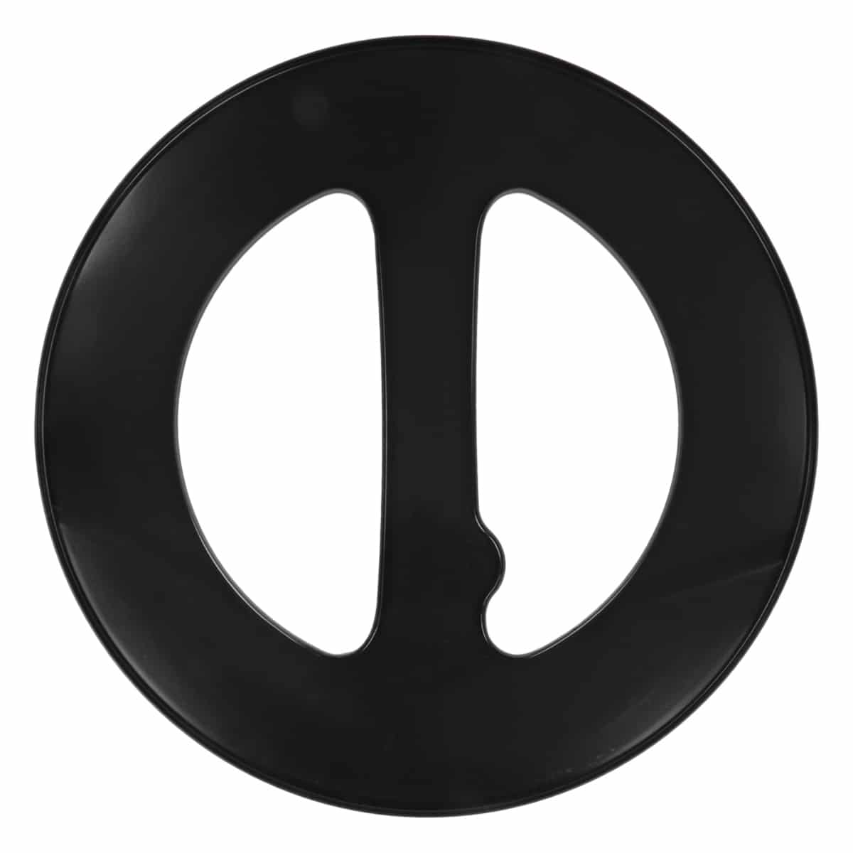 Coiltek 18" Round Coil Cover Hard Plastic Skidplate Black Scuff - Image 2