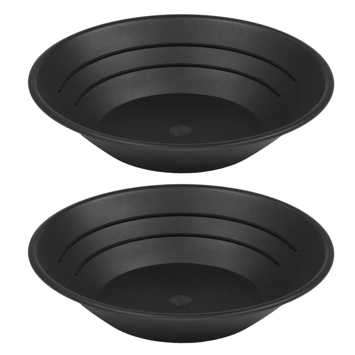 TerraX 10" Plastic Gold Pan Panning for Gold Prospecting Mining Operations 2 Pack - Image 1