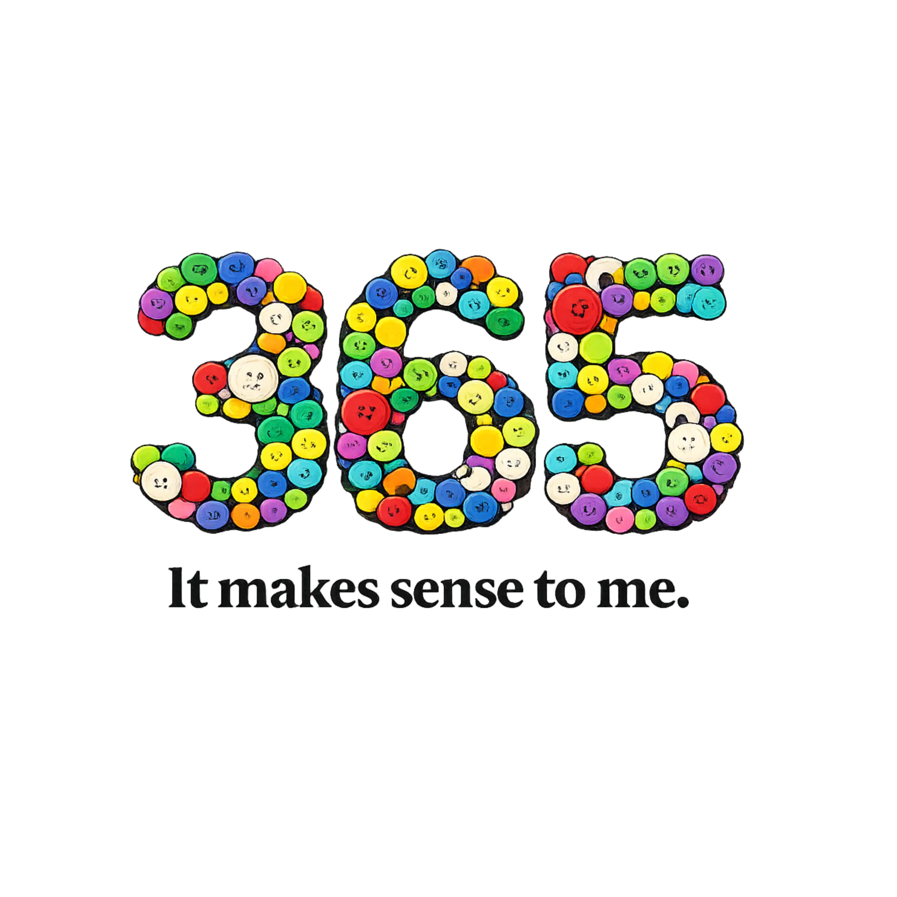 T - Shirt - 365 Buttons - Image 3