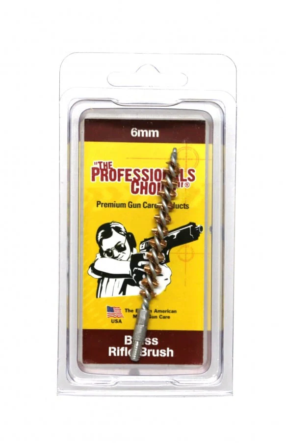 The Professionals Choice 6 mm Brass Rifle Brush TPC-BRB-130