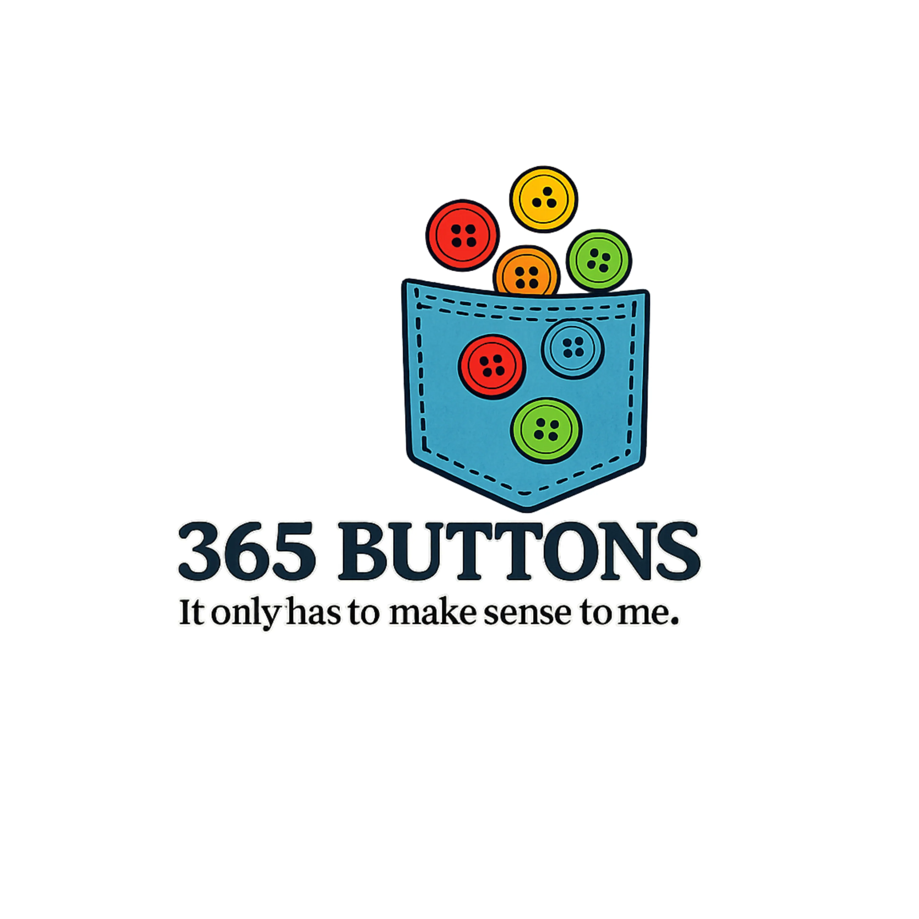 T-Shirt - 365 Buttons - Pocket - Image 3