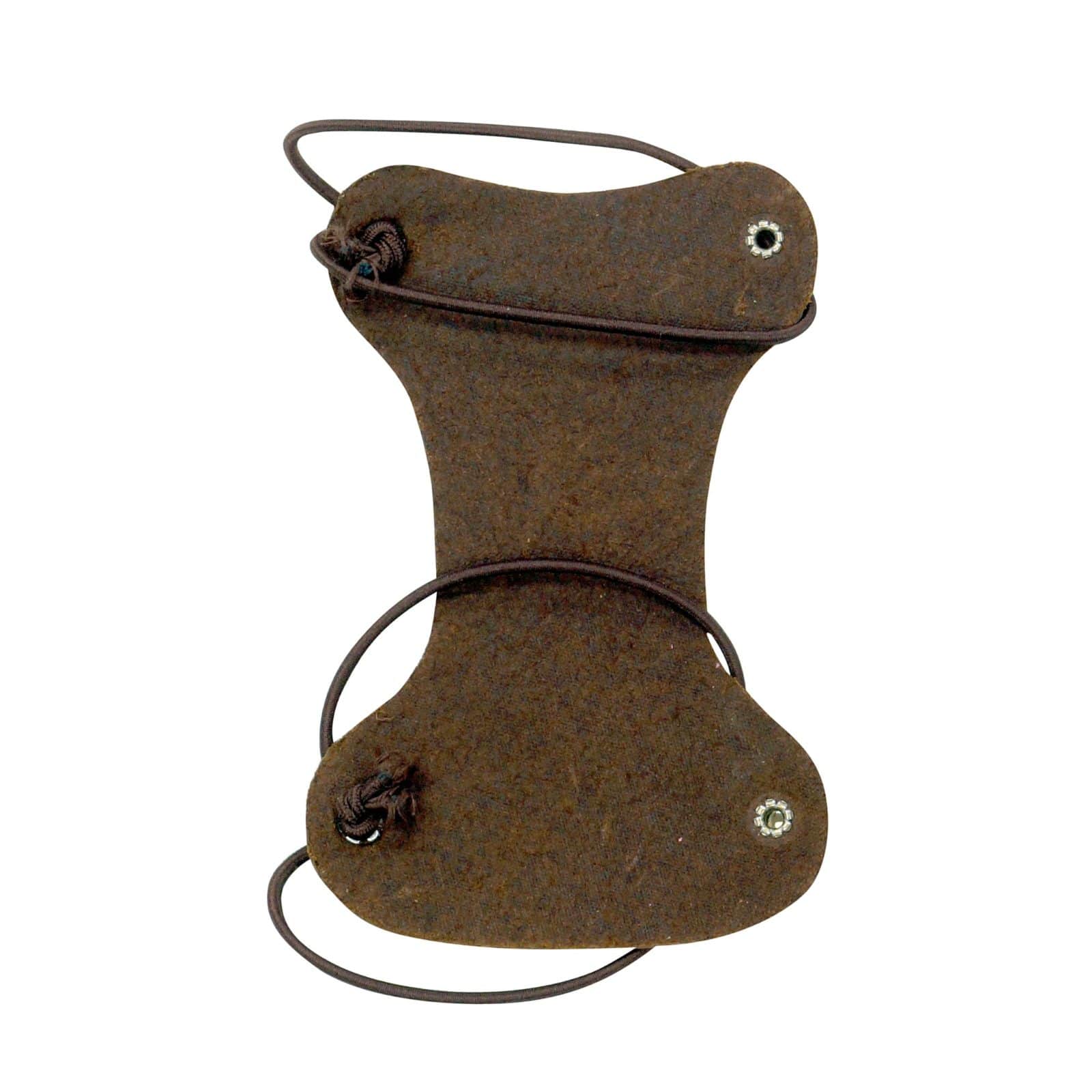 Serious Archery Kids Youth Arrow Long Armguard Brown Leather - Image 2