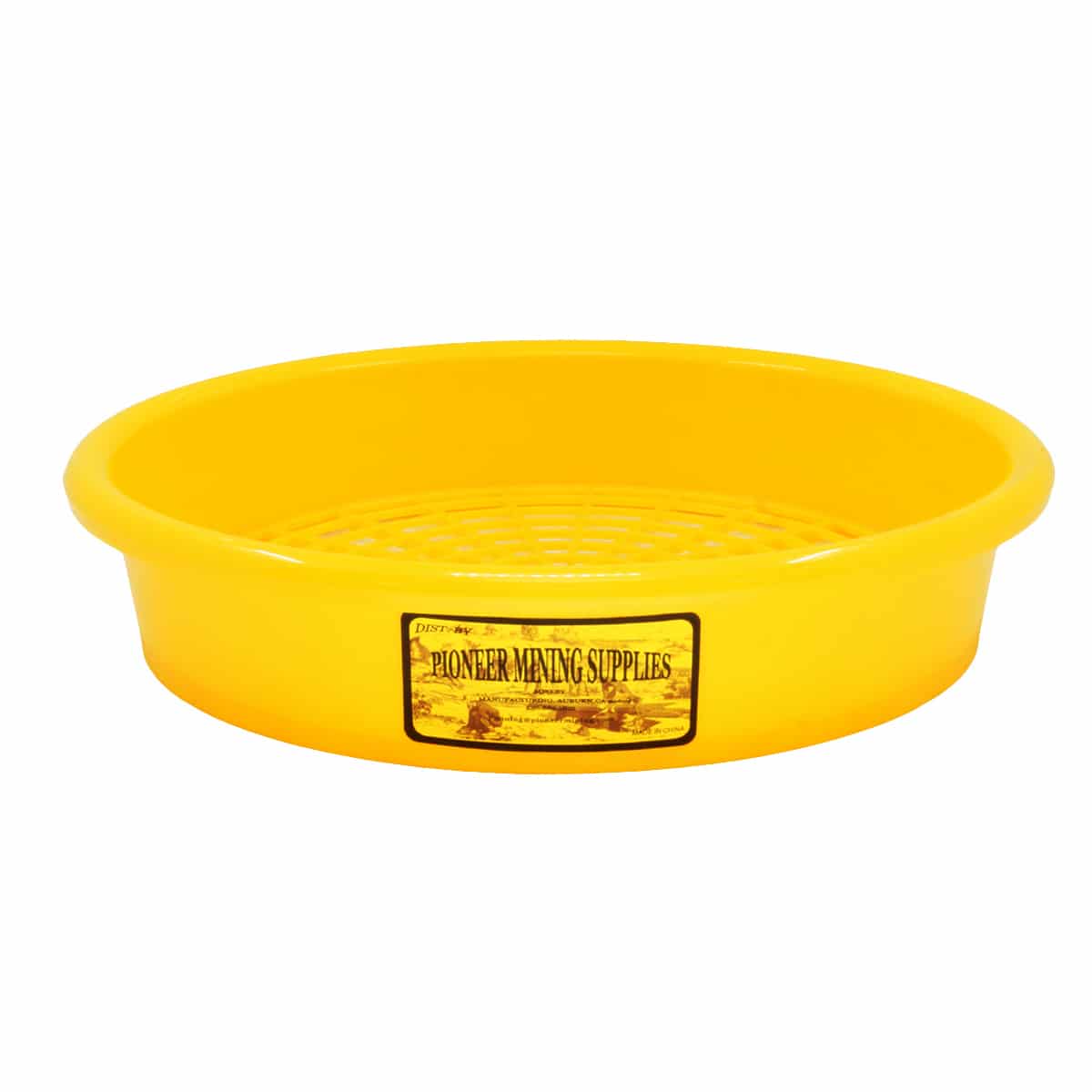Blue Bowl Bucket Sieve Container for Gold Prospecting Fits 3 Screens with Guard